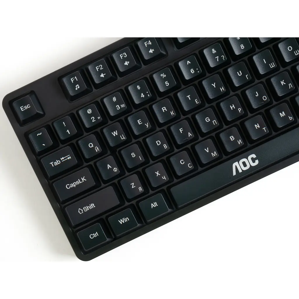 Клавіатура AOC GK116B LED USB UA Black (GK116B/97) - фото 10