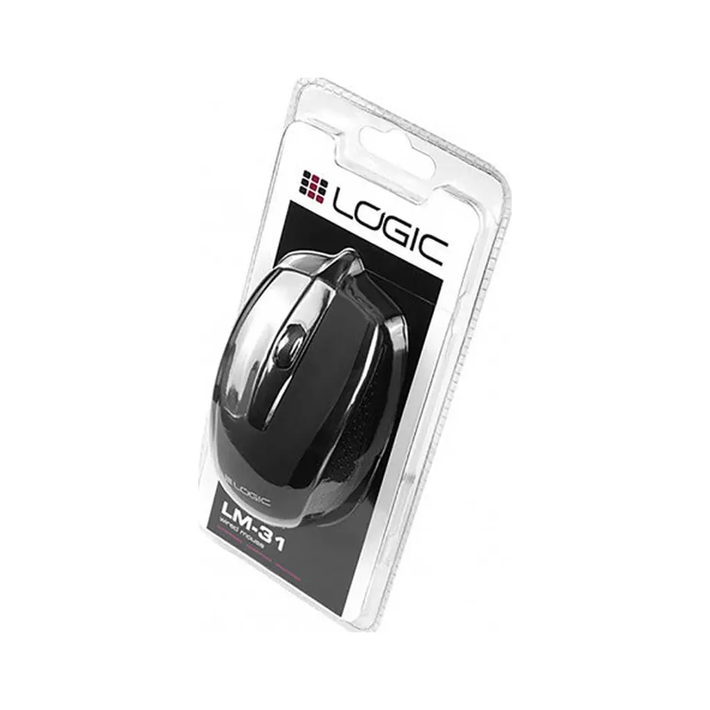 Мишка Logic concept LM-31Black (M-LC-LM31W-BK) - фото 4
