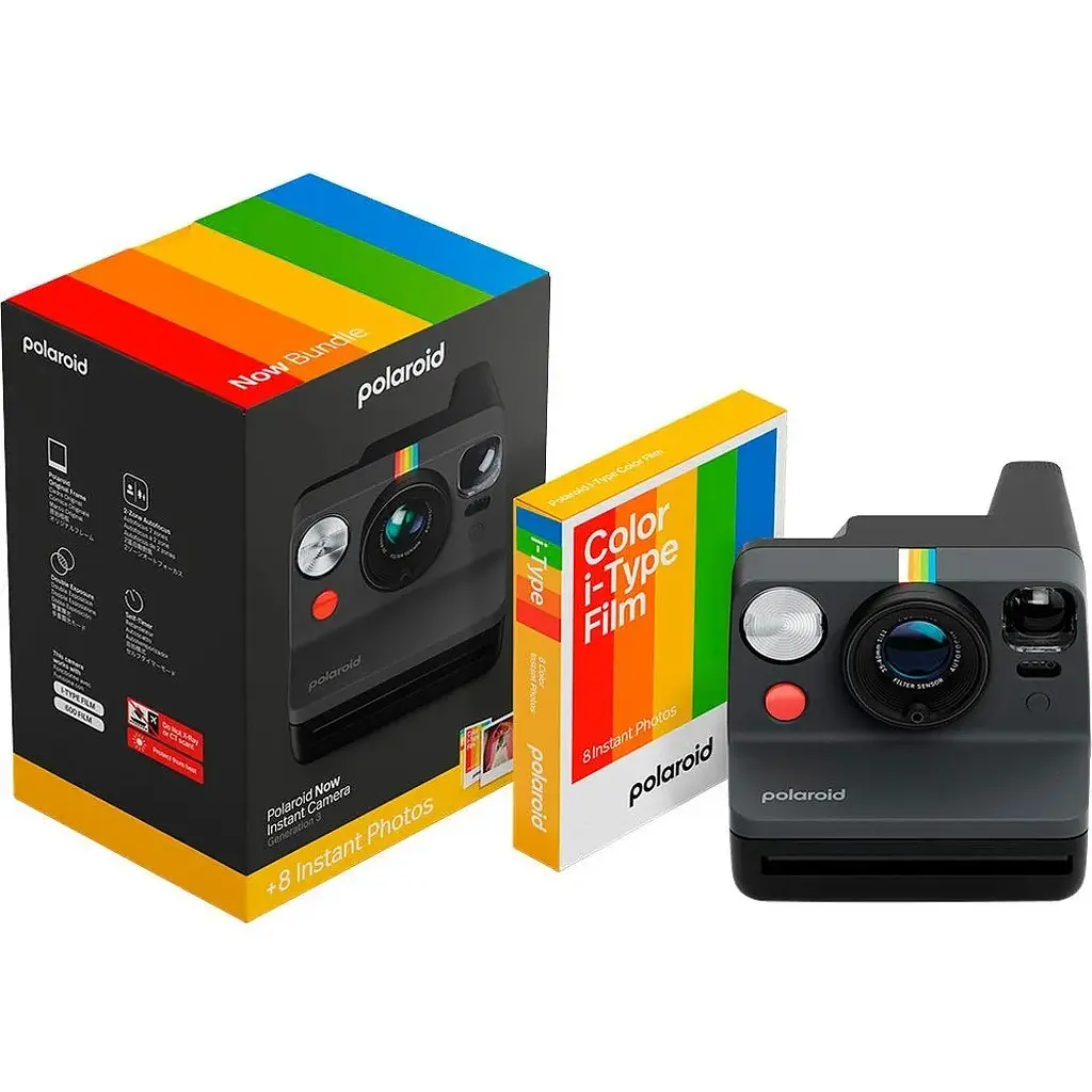 Фотокамера моментального друку Polaroid Now Gen 3 E-box Black (006560) [136778] - фото 6