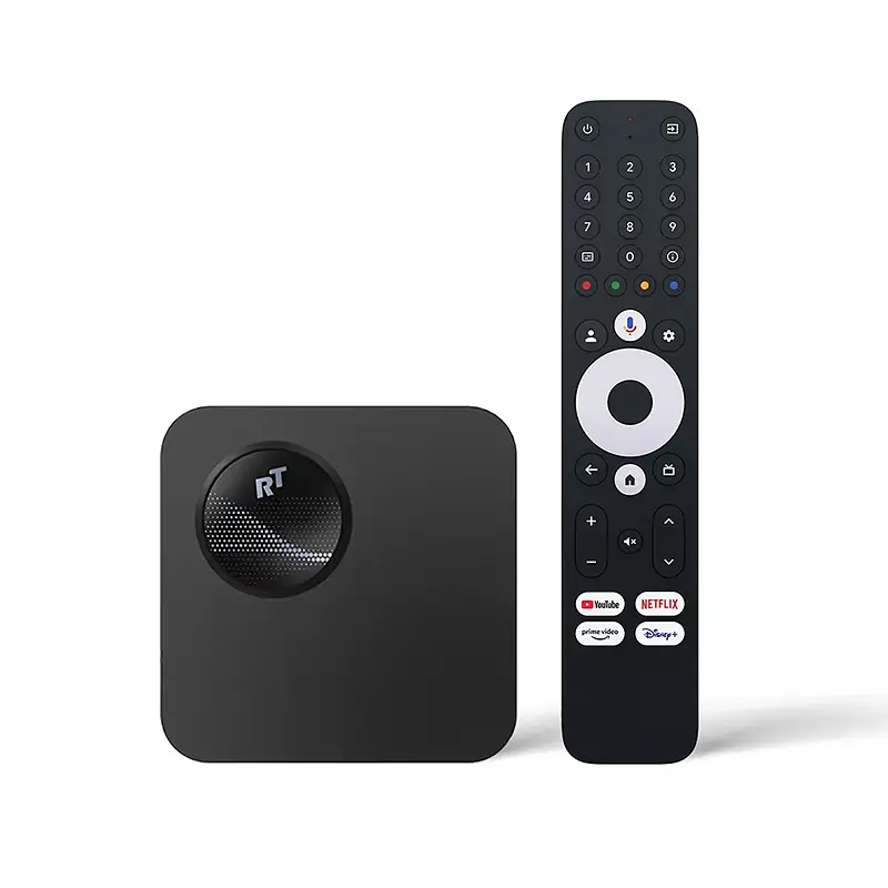 Смарт ТВ приставка RockTek GX1 NETFLIX 4/32 Гб Google TV 14 Smart Box - фото 6