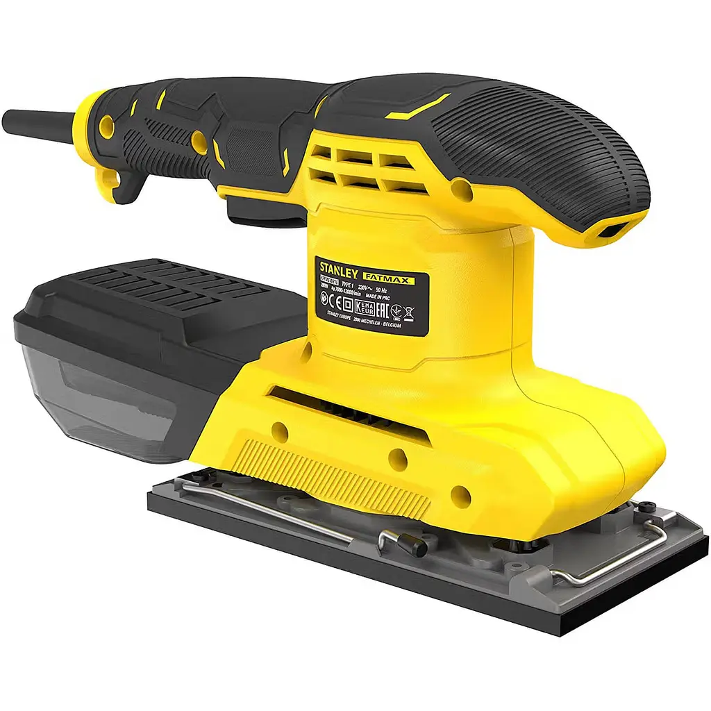 Шлифмашина вибрационная Stanley FatMax 280 Вт 12000 об/мин (FMEW214K-QS) - фото 2