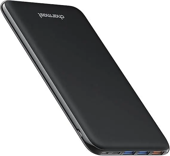 Повербанк Charmast 26800 mAh, Slim, 4 виходи, USB-C/Lightning/Micro USB, для iPhone, MacBook, планшетів