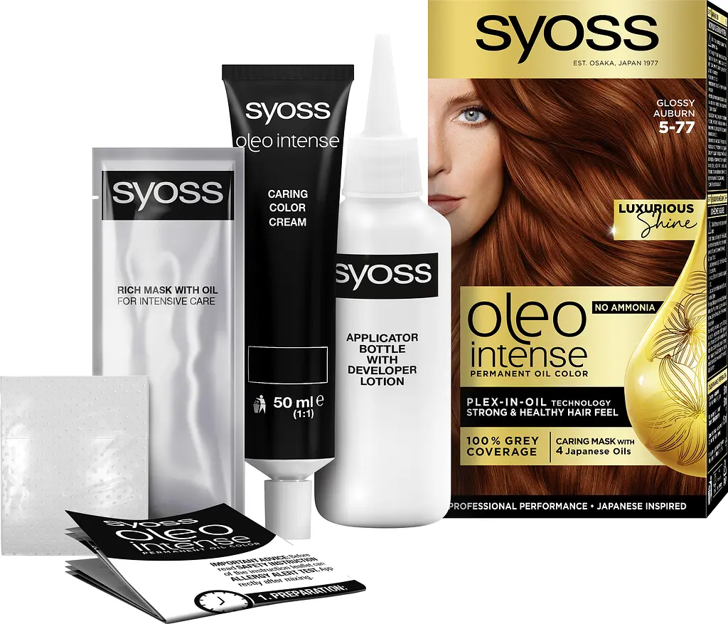 Фарба для волосся без аміаку Syoss Oleo Intense відтінок 5-77 глянцева бронза 115 мл - фото 4