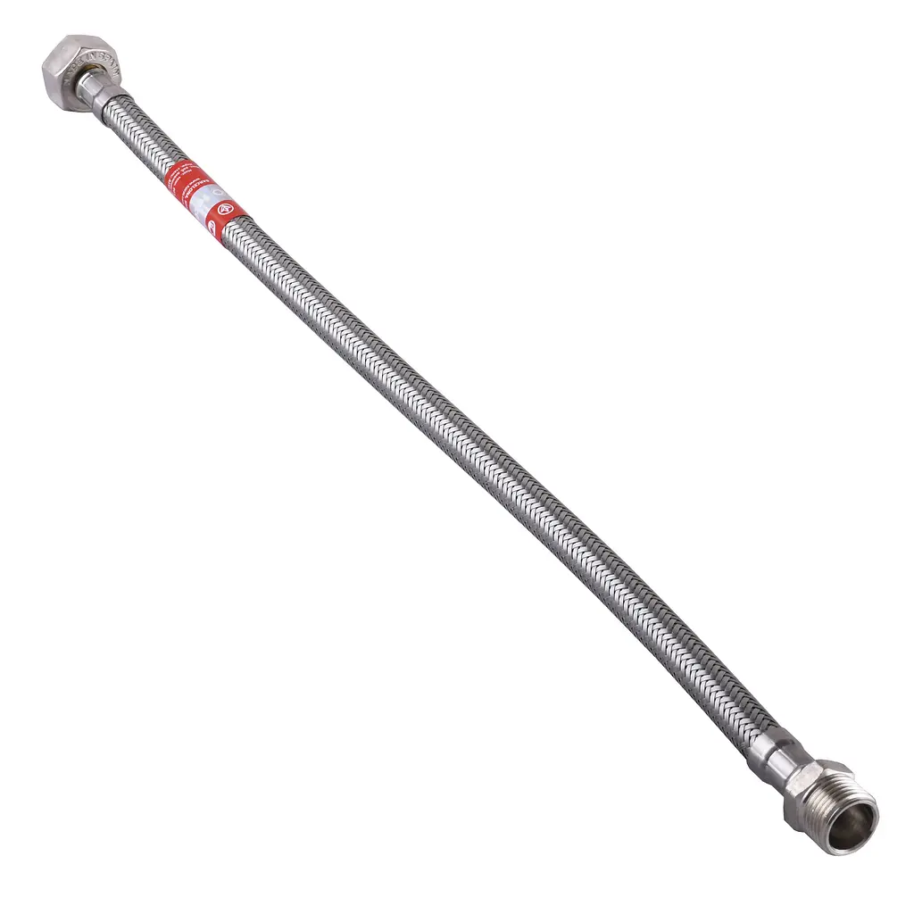 Шланг водяний Tucai 3/8″x1/2″ ЗВ 0,2м TAQ MG-3812-200 202464 - фото 2