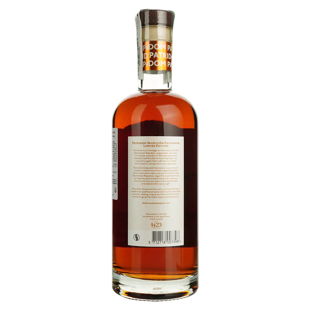 Ром Patridom Seleccion Exclusiva Islay Cask Finish 42% 0.7 л - фото 5