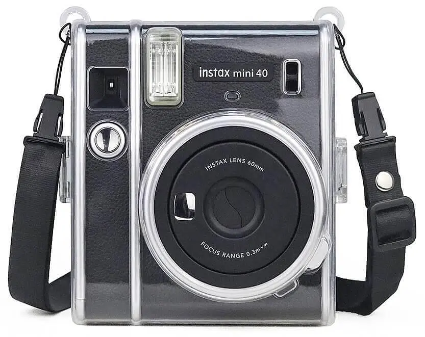 Чехол для фотоаппарата Fujifilm Instax Mini 40 Прозрачный - фото 3