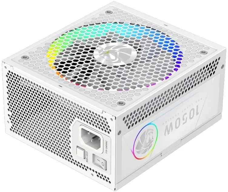 Блок живлення GameMax RGB PRO 1050G 1050W ATX 3.1 80+ Gold White (RGB PRO 1050G WH) - фото 4
