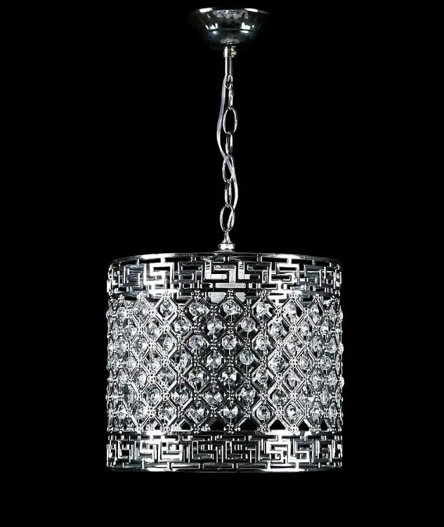 Стельова люстра E27 Splendid Ray L391/1L (22) CR, 40W, білий, хром, сучасний стиль - фото 2