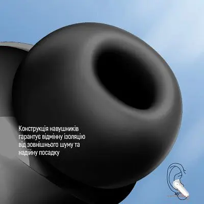 Навушники ColorWay Slim TWS-1 Earbuds Long Life Black (CW-TWS1BK1) - фото 10