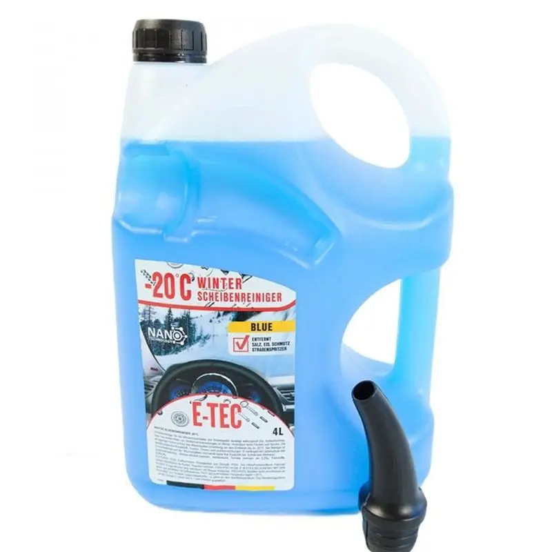 Омивач скла  E-TEC зимовий -20 °C синій 4 л - фото 2