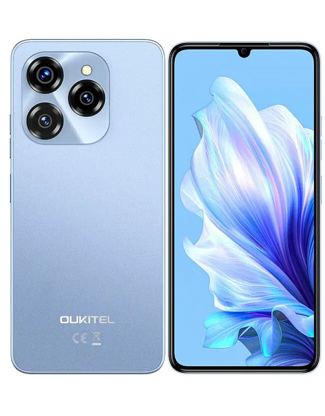 Смартфон Oukitel C50 8/128Gb Blue - фото 2