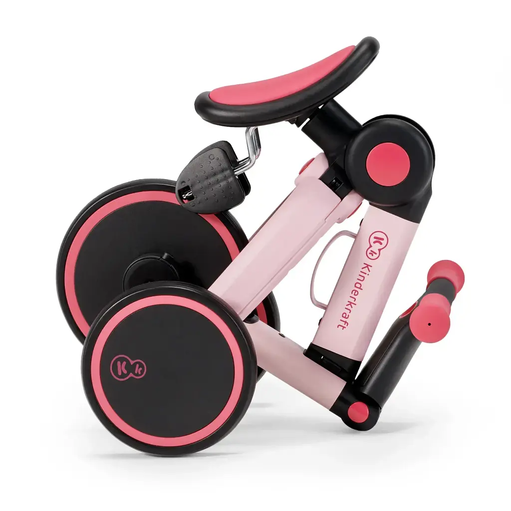 Триколісний велосипед 3 в 1 Kinderkraft 4TRIKE Candy Pink (KR4TRI00PNK0000)  - фото 10