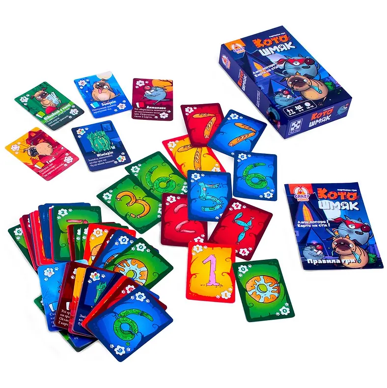 Настільна гра "Котошмяк" VT8077-01 Vladi Toys, в коробці (4820234765591) - фото 2