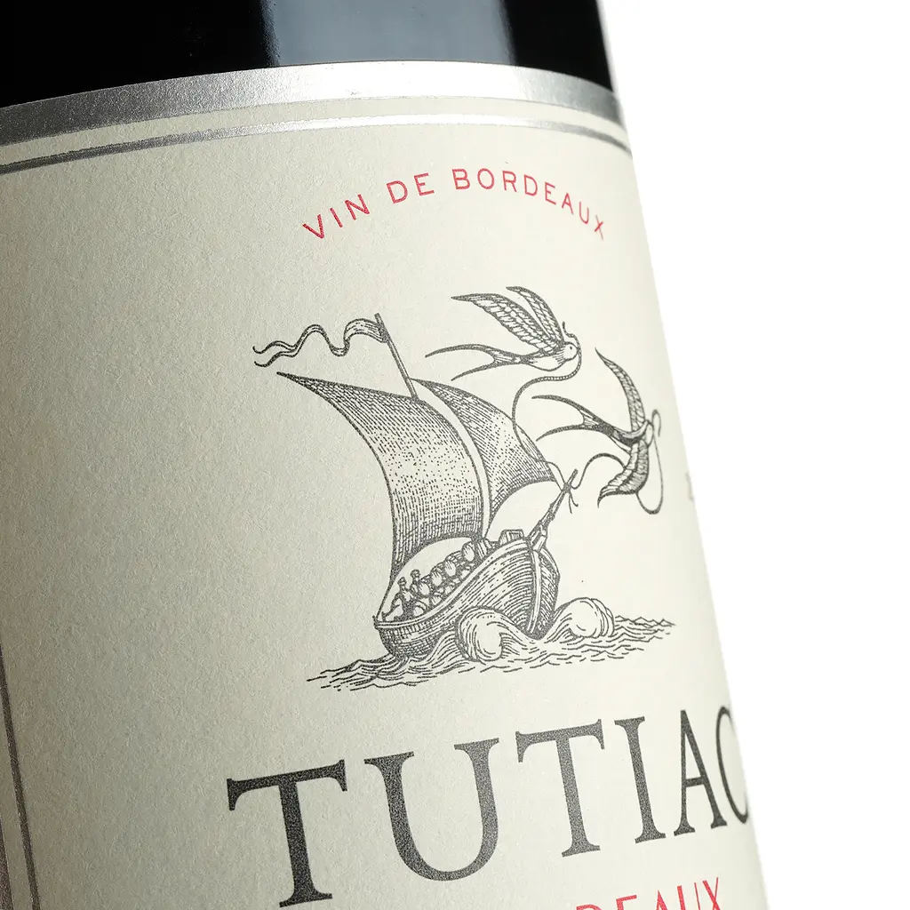 Вино Tutiac Bordeaux AOC, красное, сухое, 0,75 л - фото 3