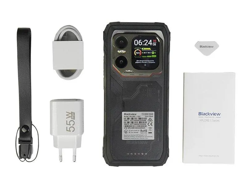 Смартфон Blackview XPLORE 1 12/256GB чорний - фото 10