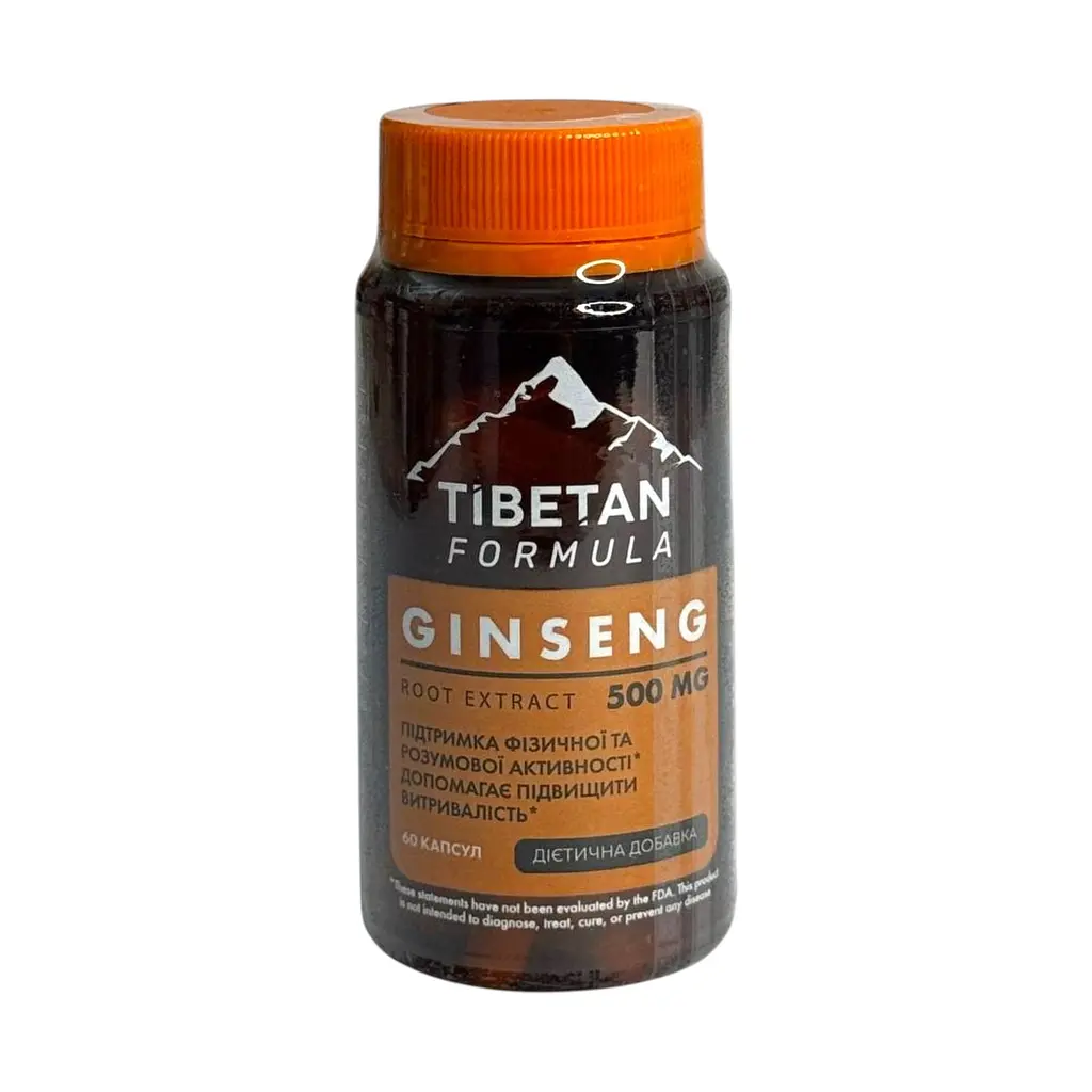 Капсули Tibetan Formula Женьшень 60 капсул