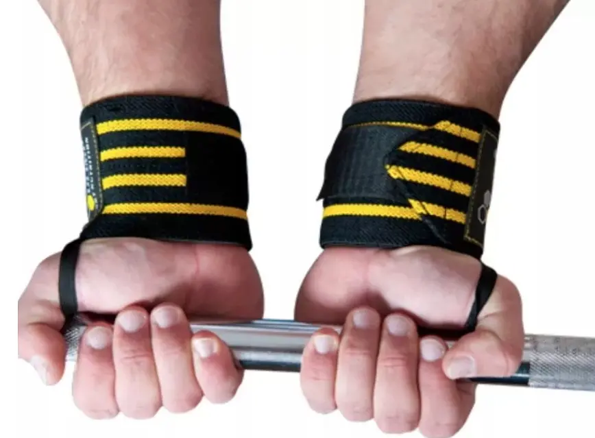Бинти кистьові Olimp Sport Nutrition Hardcore Wrist Wrap - фото 4
