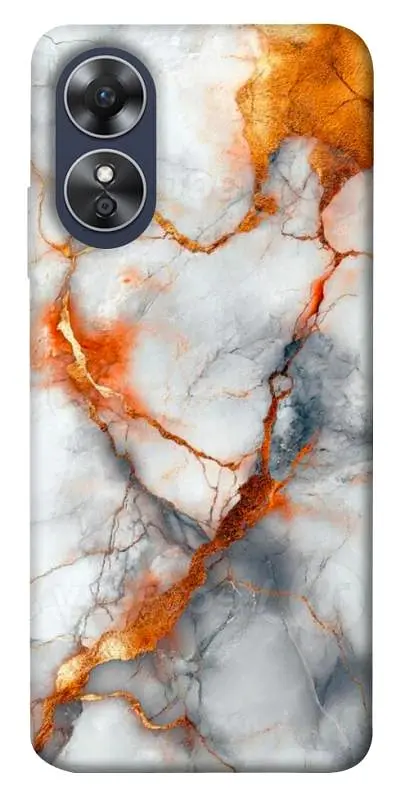 TPU чохол Demsky Lava marble для Oppo A17