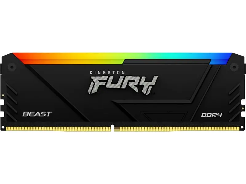 Модуль пам'яті Kingston FURY 32 GB DDR4 3600 MHz Beast RGB (KF436C18BB2A/32) - фото 2