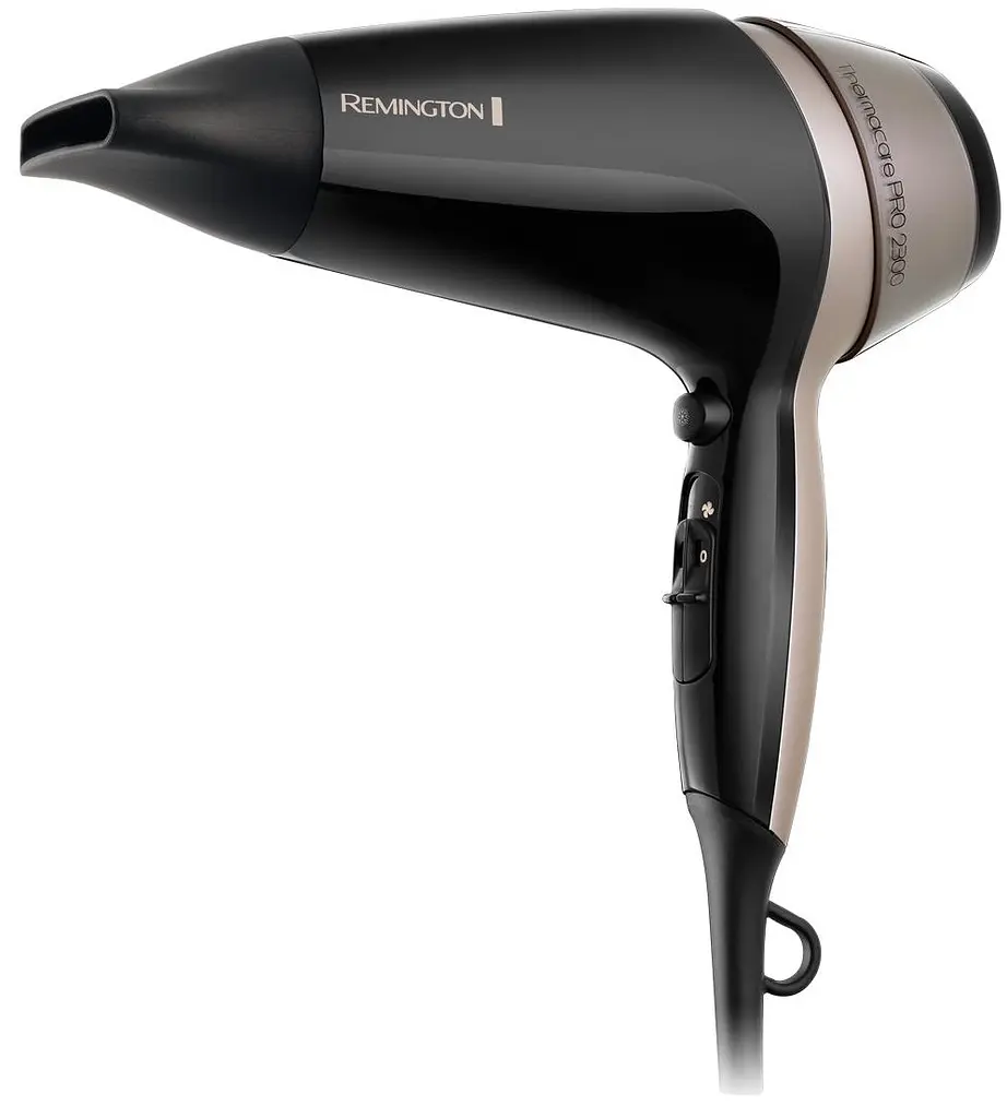 Фен Thermacare Pro, 2100Вт, 3 режими, дифузор, турмалінова іоніз-я, хол. обдув, чорно-кори Remington teh0017514 - фото 2