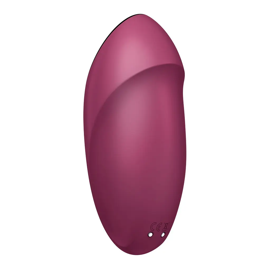 Вібростимулятор-пульсатор Satisfyer Tap & Climax 1 Red, ефект постукування пальцем Satisfyer SX0566 99301 - фото 6