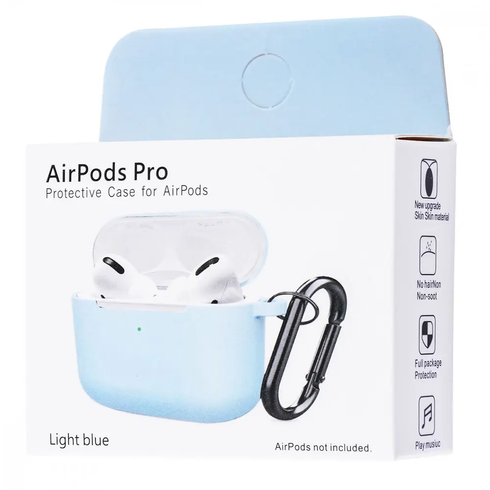 Чохол Silicone Case New for AirPods Pro в асортименті - фото 2