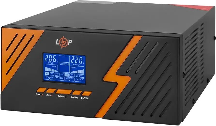 ДБЖ LogicPower LPM-PSW-1500VA (1050Вт) з правильною синусоїдою 12В (22754) - фото 4
