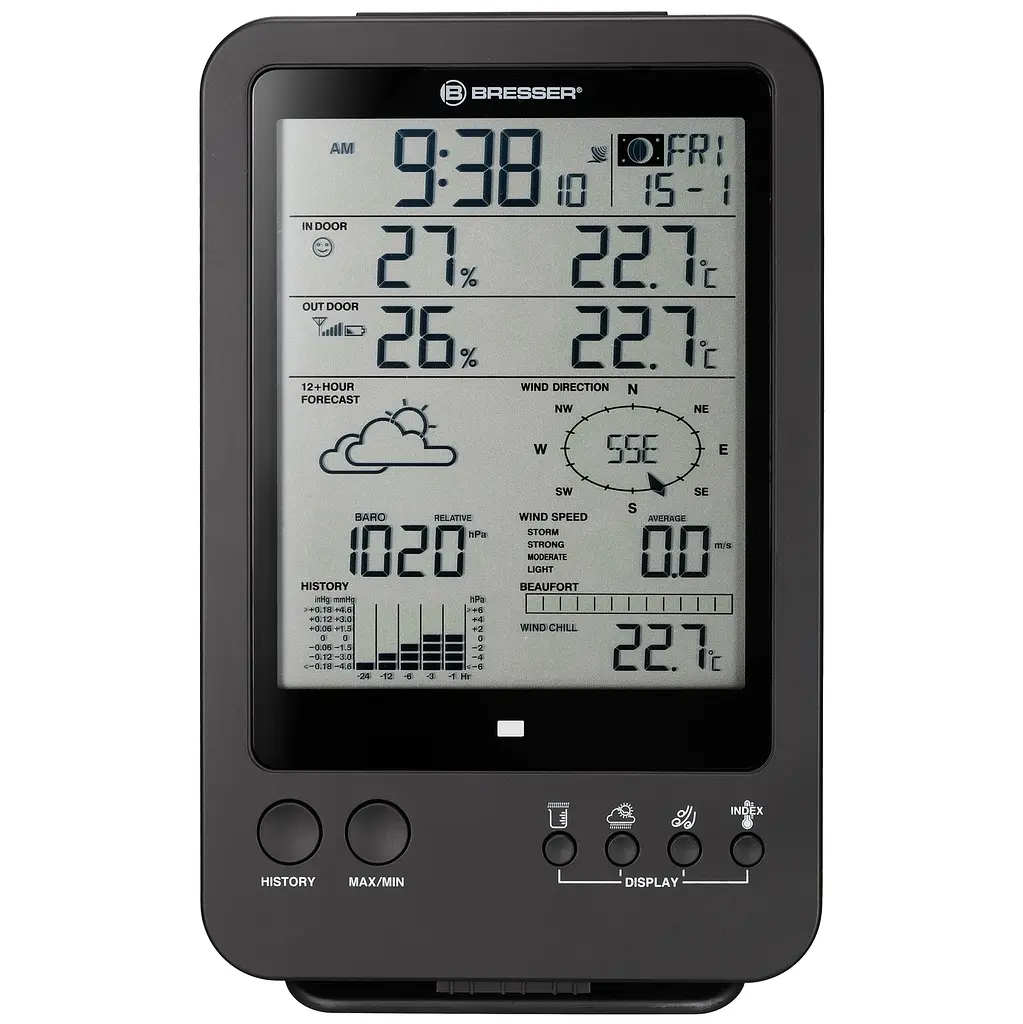 Метеостанція Bresser Weather Center 5-in-1 (7002510) - фото 4