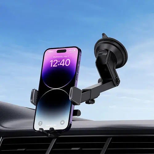 Автотримач Baseus UltraControl Pro Series Clamp-Type Car Holder Set Cluster чорний C40351600113-00 - фото 8