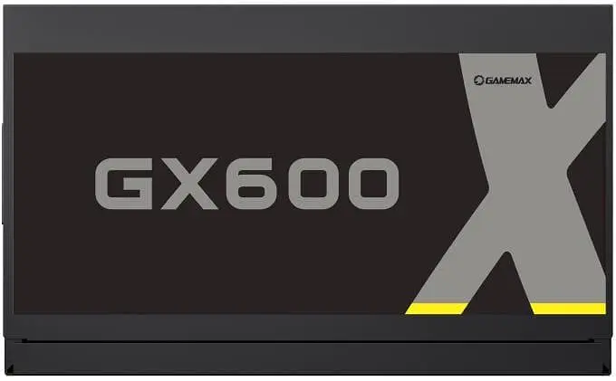 Блок живлення GameMax 600W 80 Gold 80+ Gold (GX-600) Black - фото 2