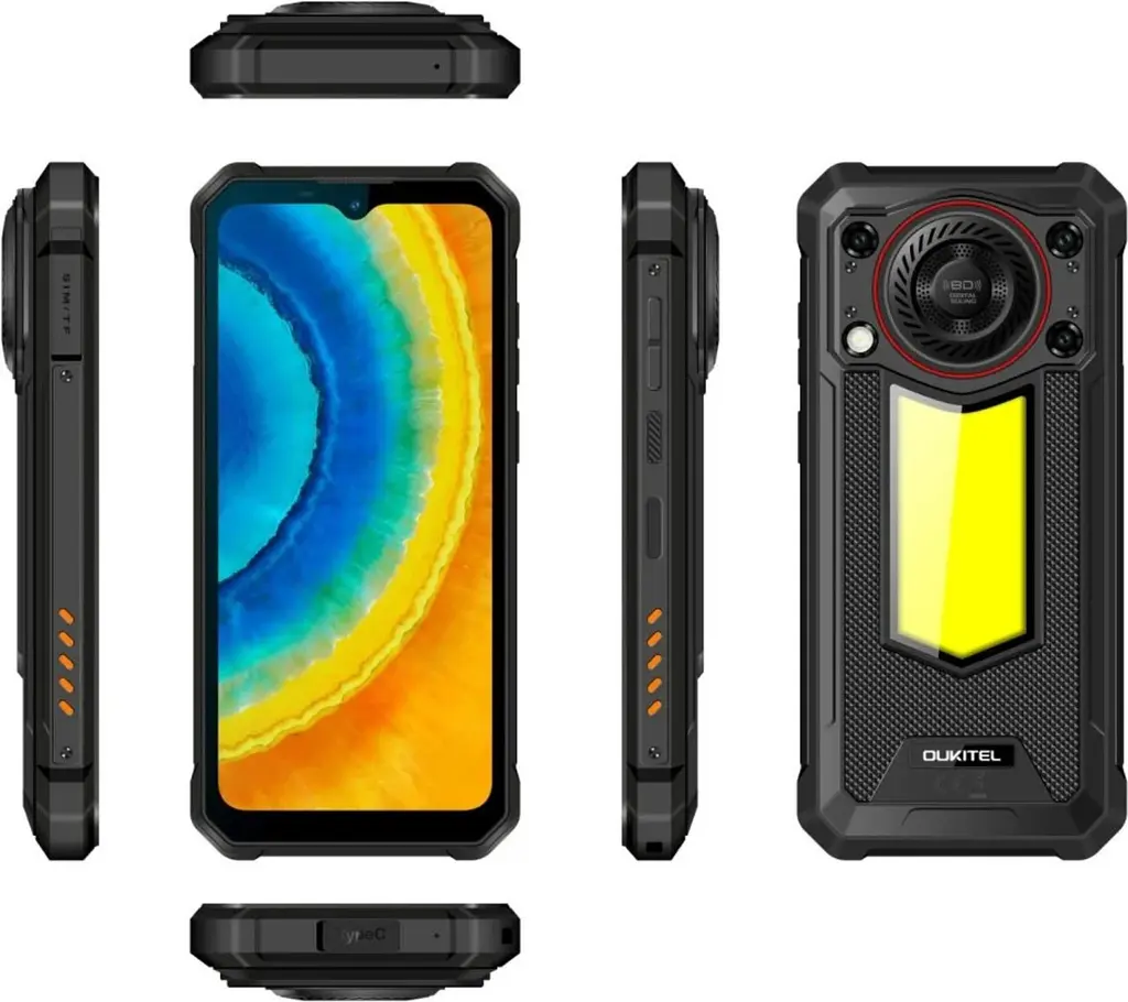Смартфон Oukitel WP53S 4/128GB Black - фото 4
