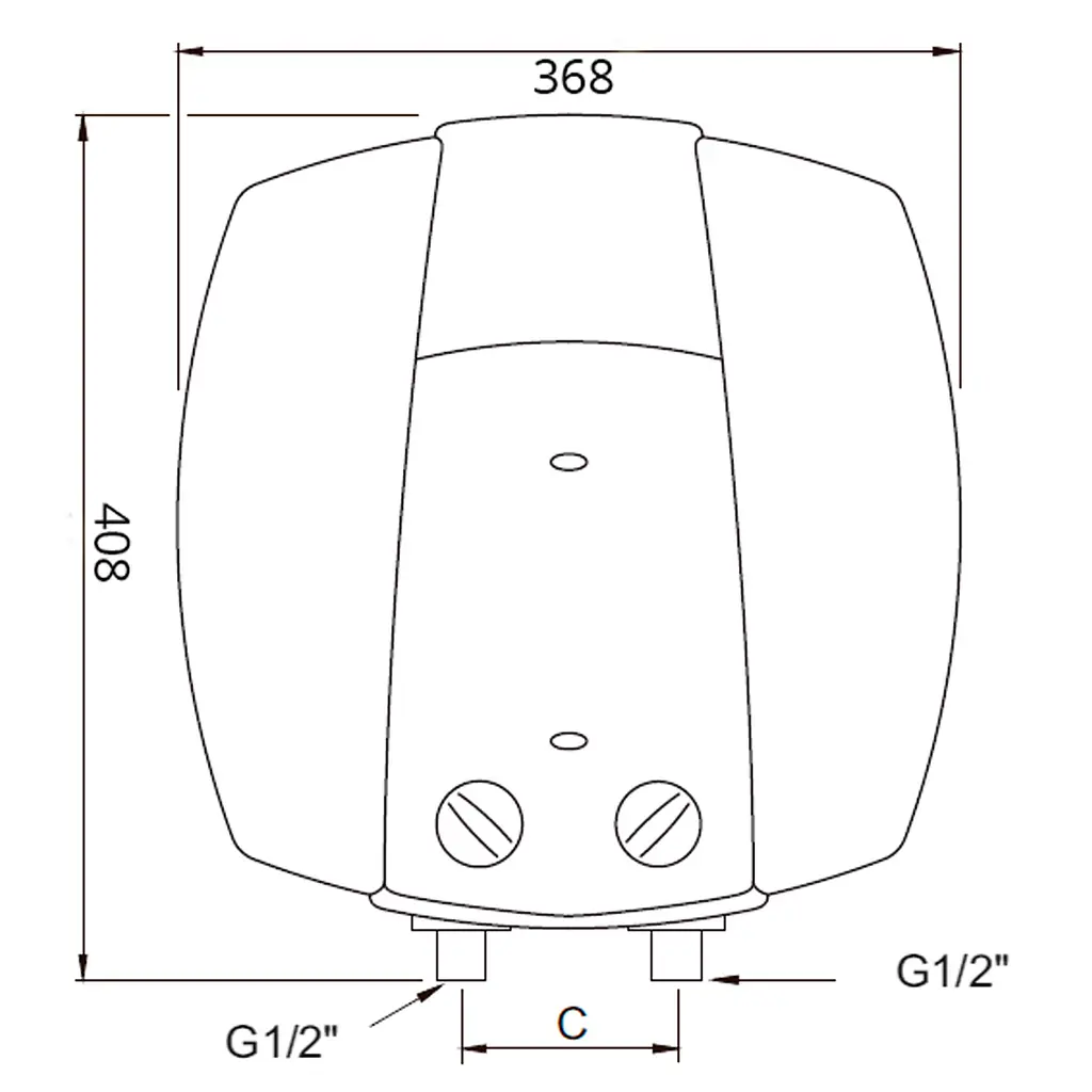 Водонагрівач Bosch Tronic 2000 TR 2000 15 B / 15л 1500W (над мийкою) 000024767 - фото 6