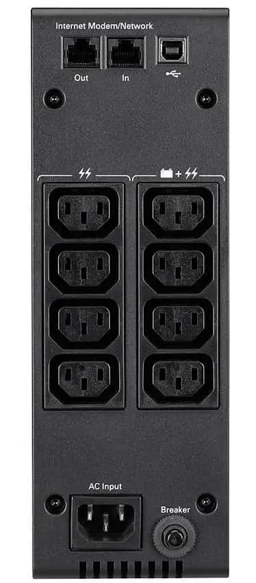 Джерело безперебійного живлення Eaton 1000 ВА / 600 Вт / 7 А*ч (5S1000I) - фото 2