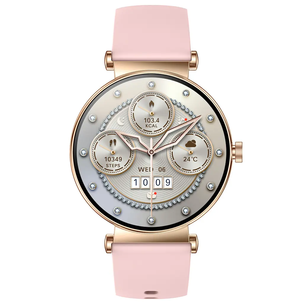 Годинник Smart Princess Rubber Pink, 2 ремінця - фото 11