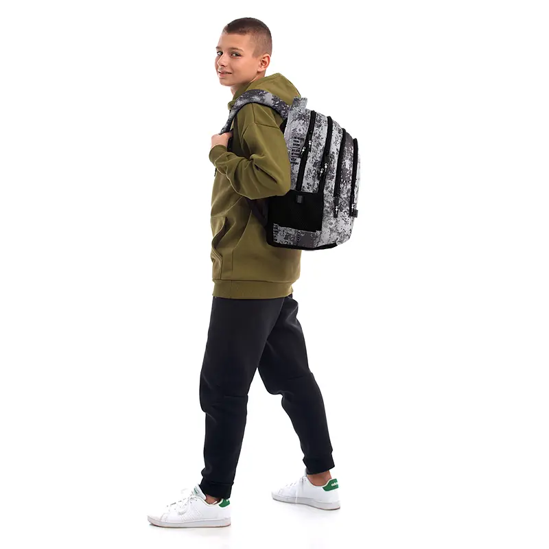 Рюкзак GoPack Teens 162M-3 Серый (GO26-162M-3) - фото 19