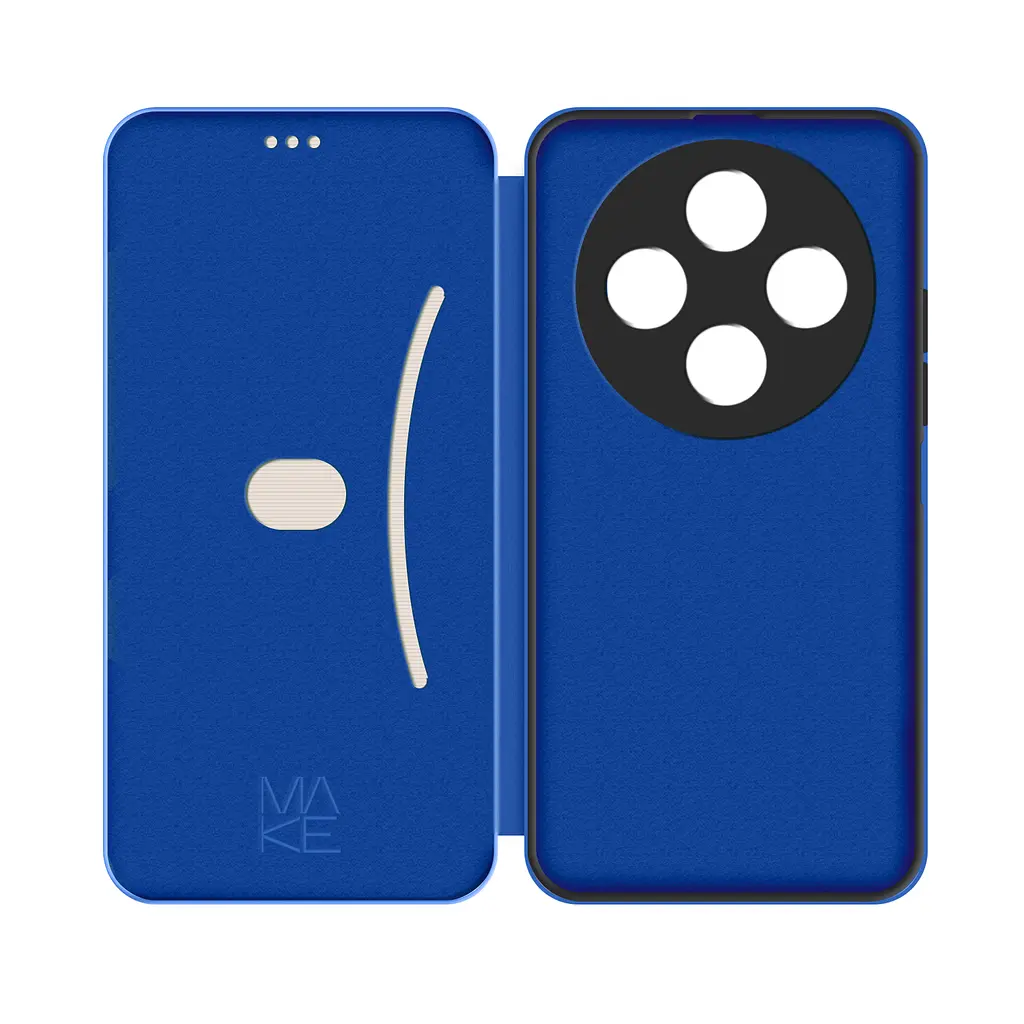 Чохол-книжка MAKE Xiaomi Redmi 14C/Poco C75/Redmi A4 Flip Blue - фото 2