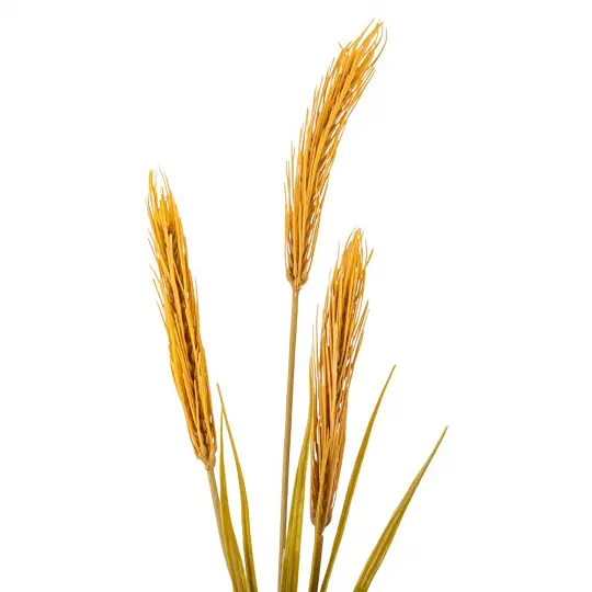 Штучна гілка пшениці Elisey 3 колоски бежева 81 см (9225-003)     - фото 2