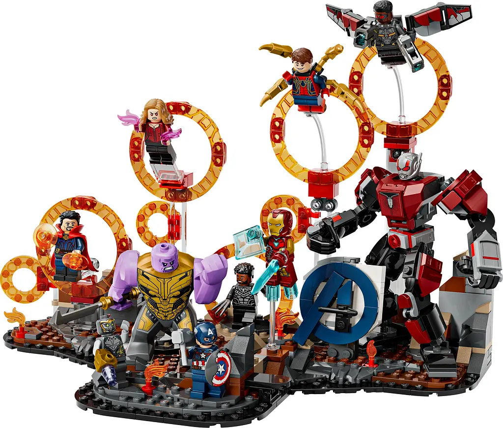 Конструктор LEGO Super Heroes Marvel Мстители: Завершение. Решающая битва 621 деталь (76323) - фото 4
