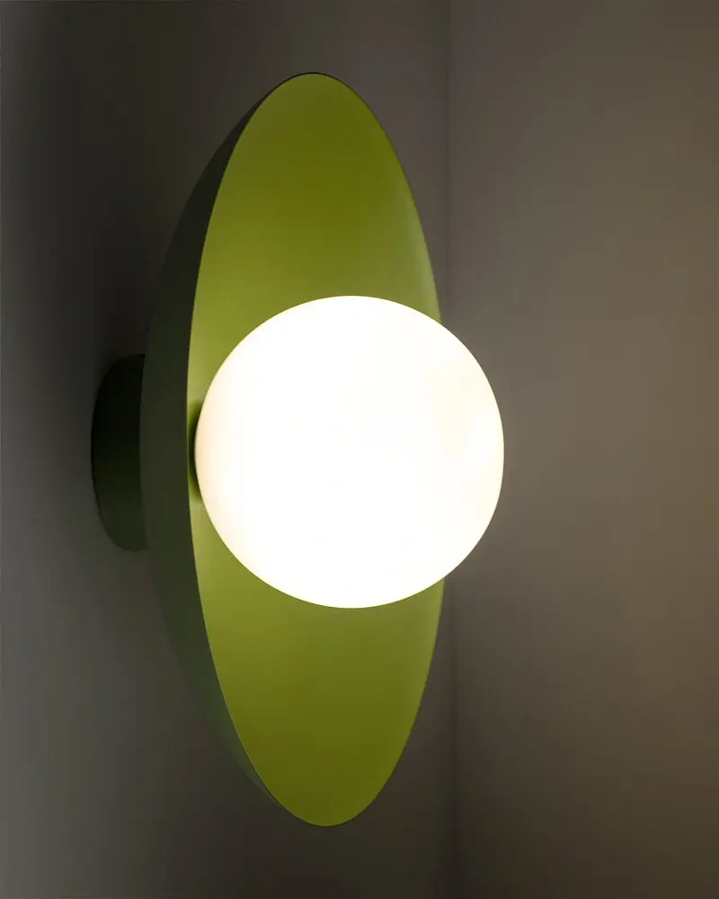 Бра, настінний світильник TK Lighting 10935 Slate G9 1x8W IP20 зелений - фото 3