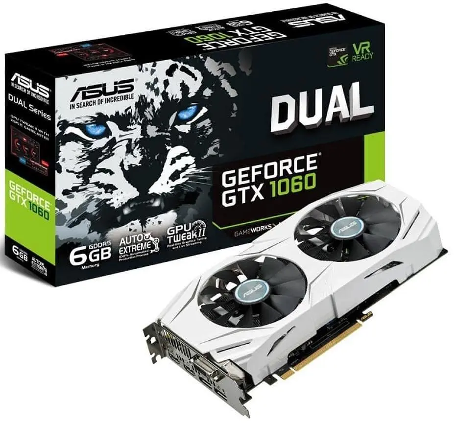 Відеокарта ASUS GTX 1060 6Gb Dual Fan (DUAL-GTX1060-6G) (GDDR5, 192 bit, PCI-E 3.0 x16) Б/в - фото 6