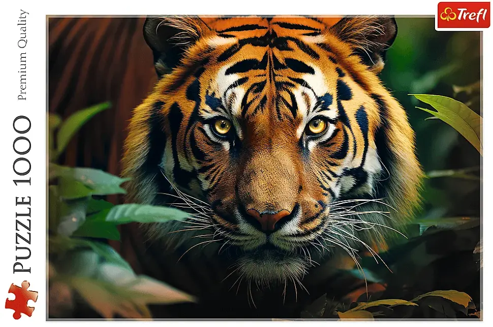 Пазл Дикий тигр - 1000 елементів Trefl 10798 - фото 3