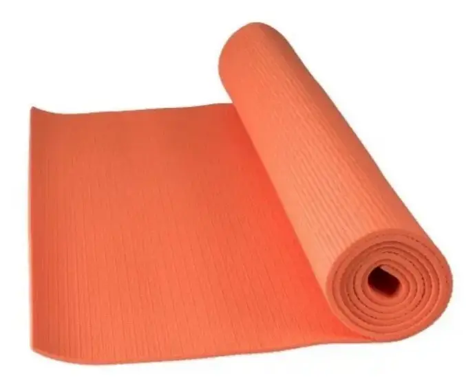 Килимок для йоги та фітнесу Power System PS-4014 PVC Fitness-Yoga Mat Orange (173x61x0.6) (PS-4014_Orange) - фото 2