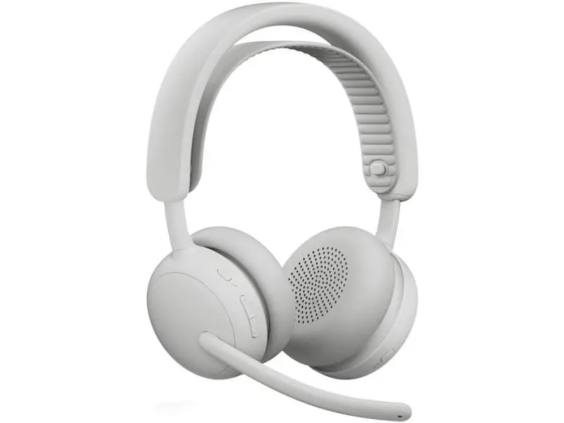 Навушники з мікрофоном Logitech Zone Wireless 2 ES Off-White (981-001508) - фото 3