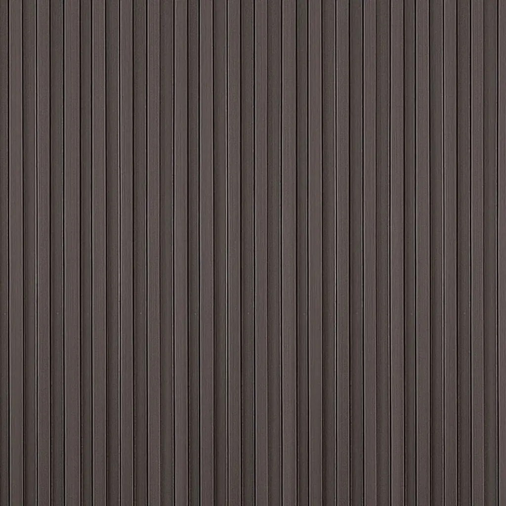 Декоративна стінова рейка Sticker Wall 160x23x3000мм (D) SW-00001537 Темно-коричнева - фото 6