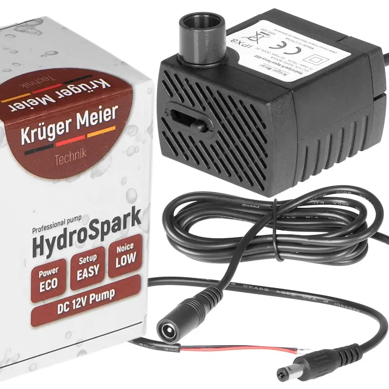 Помпа підйомна Kruger Meier HydroSpark 450 - міні насос 12V, 300 л/год - фото 6