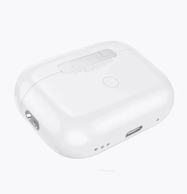 Навушники бездротові в кейсі Hoco EW90 True wireless ANC noise reduction BT headset білі - фото 3