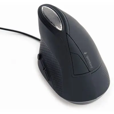 Комп'ютерна мишка Gembird (MUS-ERGO-03) USB Black (MUS-ERGO-03) - фото 3