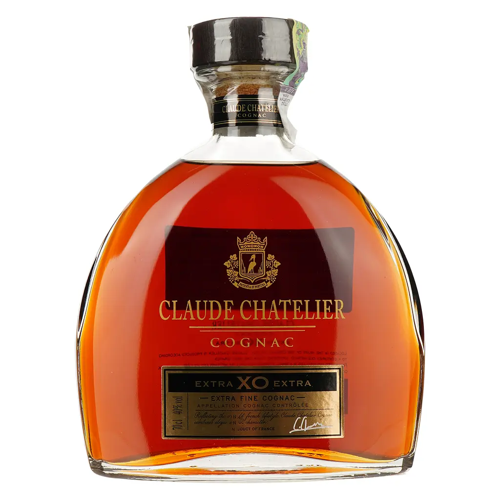 Коньяк Claude Chatelier Extra XO 40% 0.7 л в коробці - фото 2