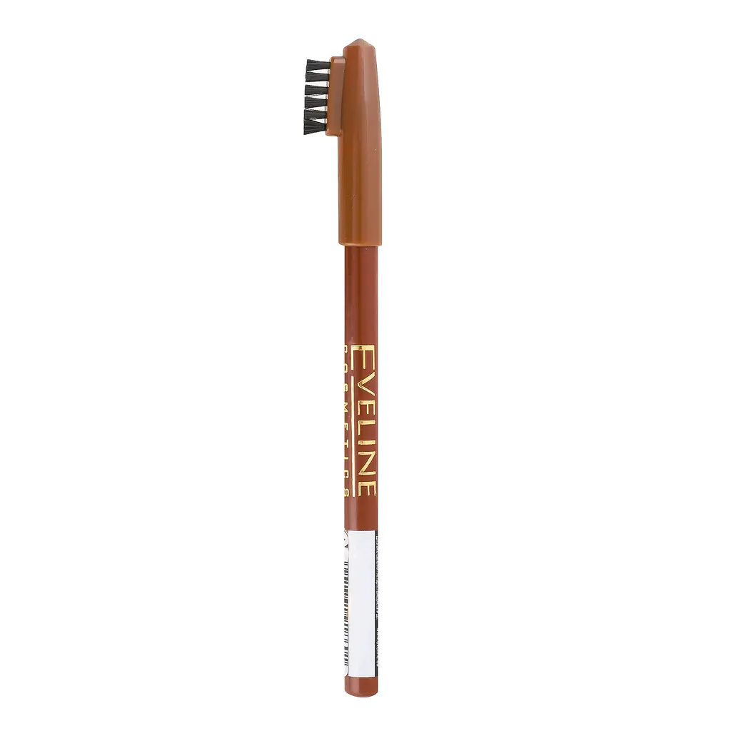 Контурний олівець для брів Eveline Eyebrow Pencil світло-коричневий 1.2 г (LMKKBRWIBL) - фото 3