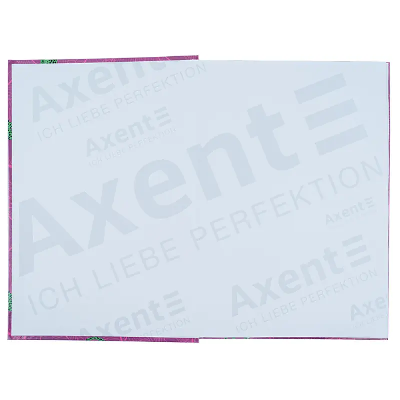 Книга записна Axent Leopard A4 в клітинку 96 аркушів рожева (8422-555-A) - фото 2